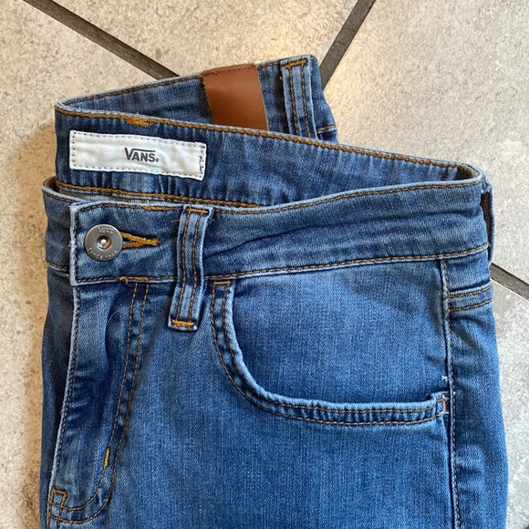 Vans Medium Wash Distressed Skinny Jeans - Picture 2 of 11